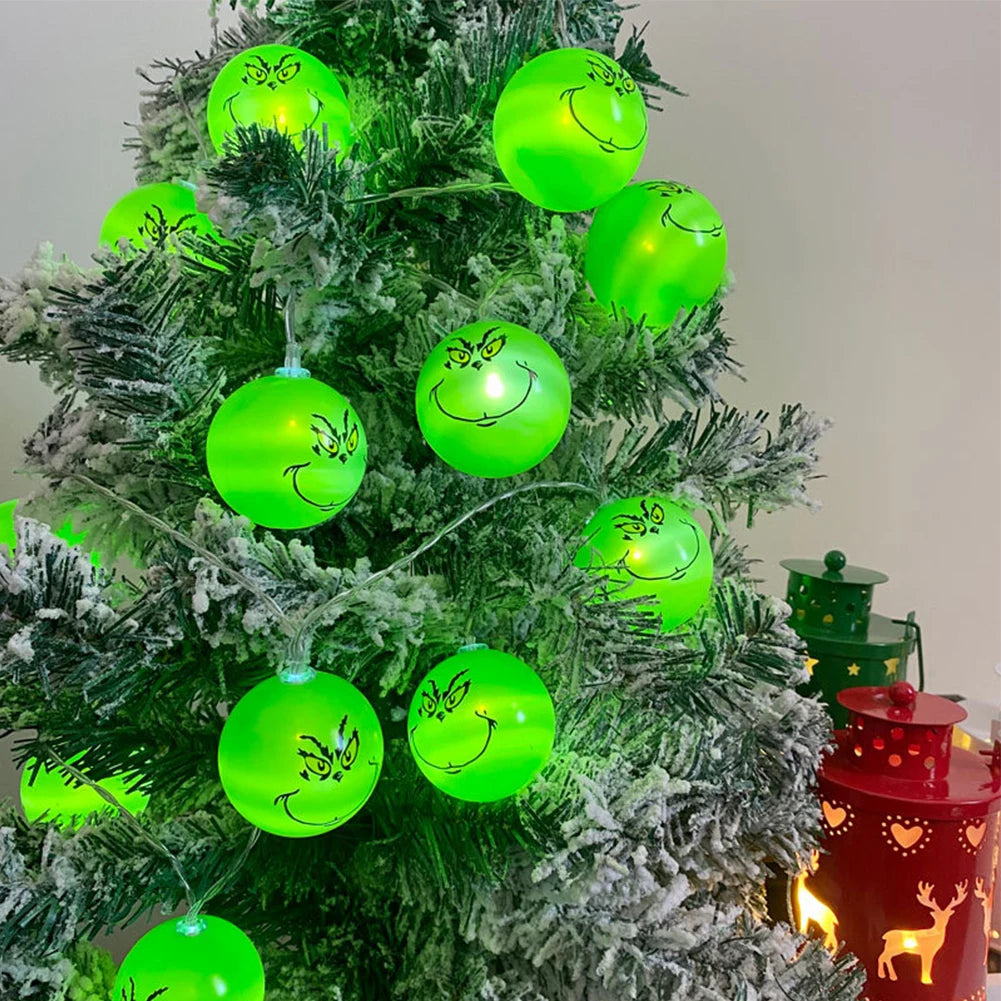 🎄 Green Balls Lights – Un Tocco Originale per le Tue Feste!