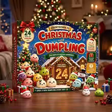 🎄 Calendario dell’Avvento Squishy 2026 – 24 Sorprese Morbide Antistress 🎁