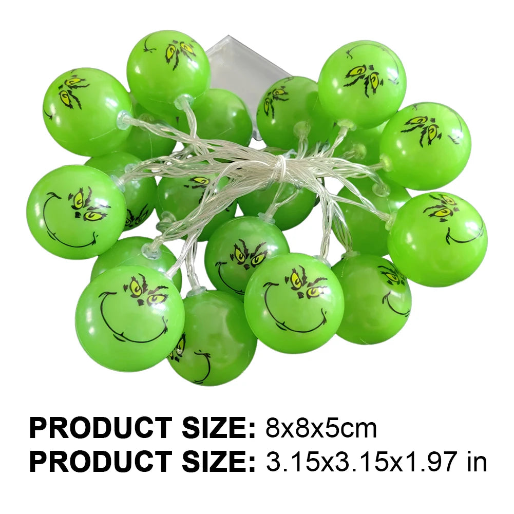 🎄 Green Balls Lights – Un Tocco Originale per le Tue Feste!