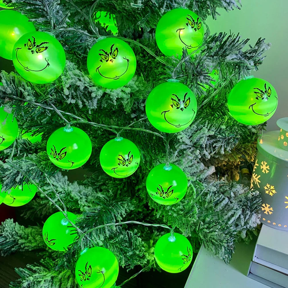 🎄 Green Balls Lights – Un Tocco Originale per le Tue Feste!