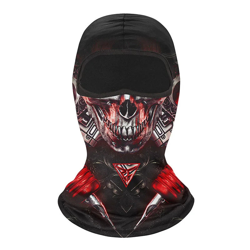 💀 Passamontagna Horror Unisex – Maschera Teschio, Clown e Fantasma