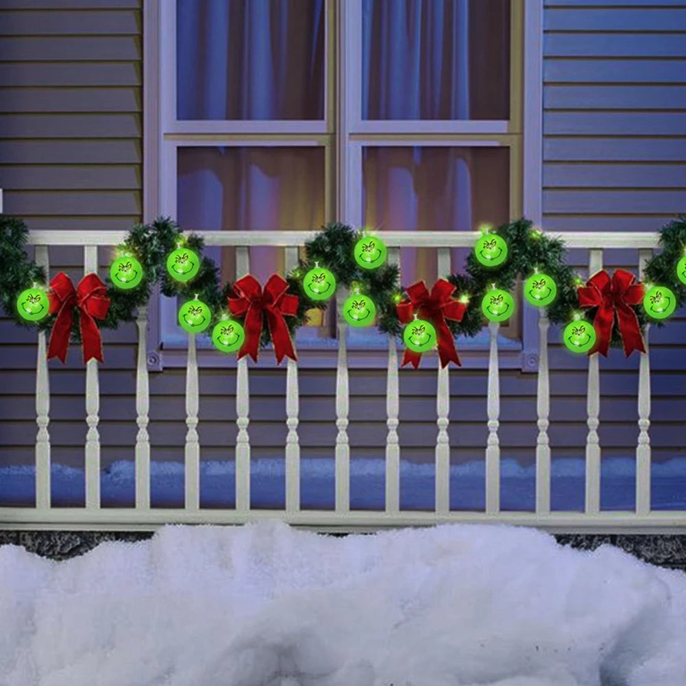 🎄 Green Balls Lights – Un Tocco Originale per le Tue Feste!