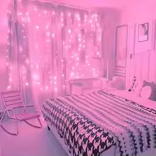 ✨ Tenda Luminosa LED USB – Luci Decorative con Telecomando e 8 Effetti 🎄